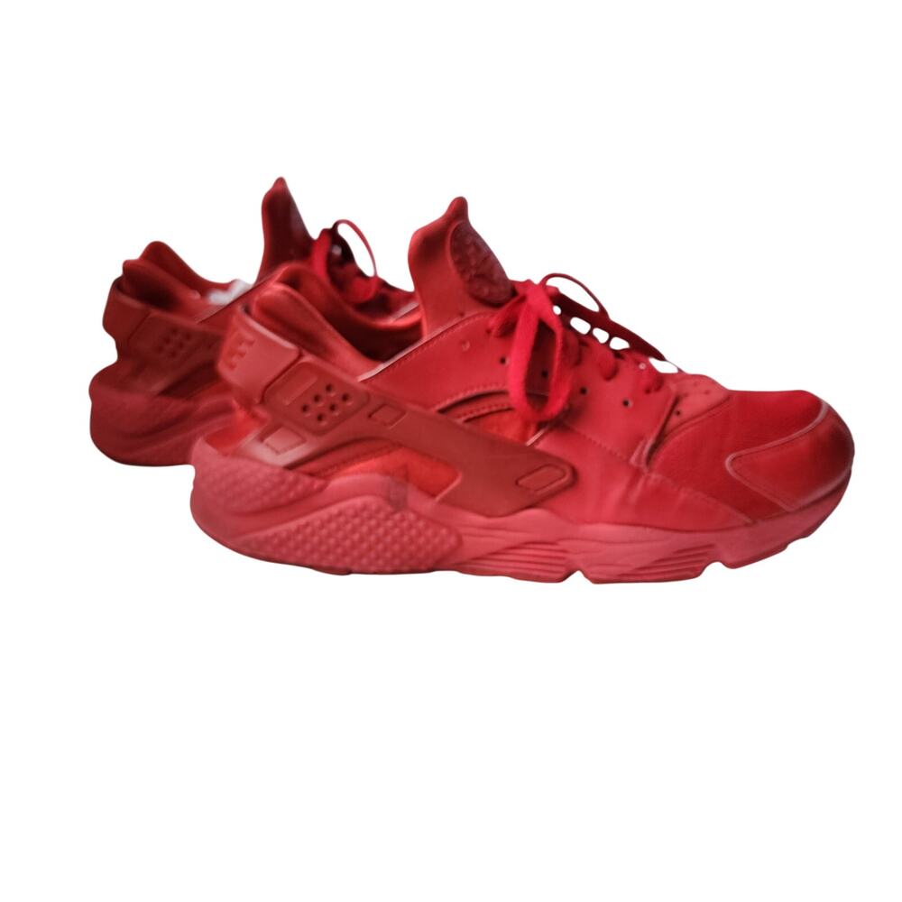 Nike Air Huarache Triple Red 2015 Men’s Size 13 Original Excellent 318429-660